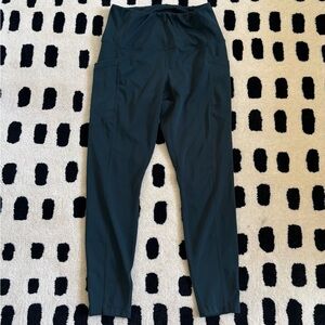 Women’s Dark Teal Leggings- Medium